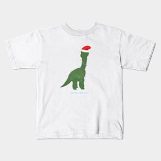 Santa-saurous Kids T-Shirt